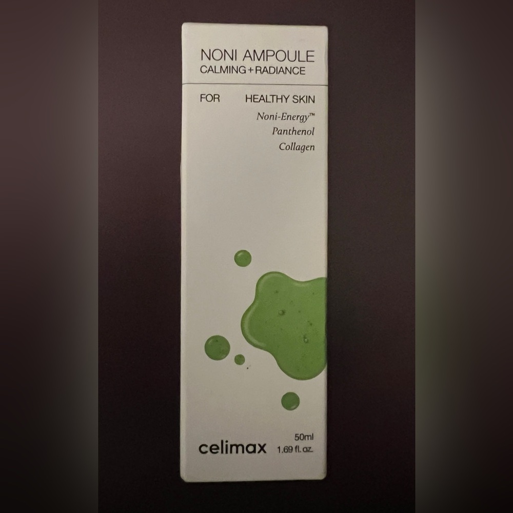 Celimax THE REAL Noni Energy Ampoule Calming + Radiance-BRAND new,never opened.
